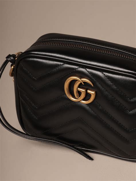 borsa gucci a tracolla nera|borse a tracolla Gucci.